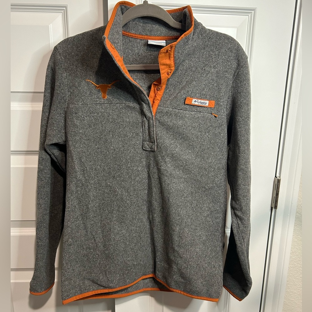 NWOT Women’s Texas Longhorns Columbia PFG Sweater M